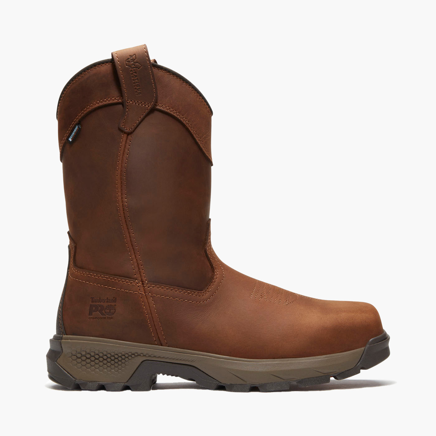 Timberland PRO TiTAN EV Men's 10-inch Composite Toe Electrical Hazard Waterproof Pull-On Work Boot