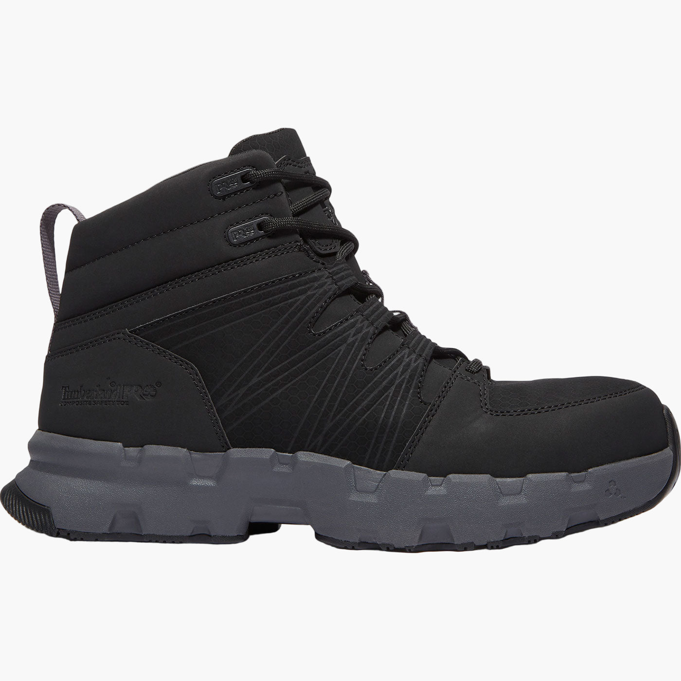 Timberland PRO Powertrain EV Mid Men's Composite Toe Static-Dissipative Athletic Work Shoe