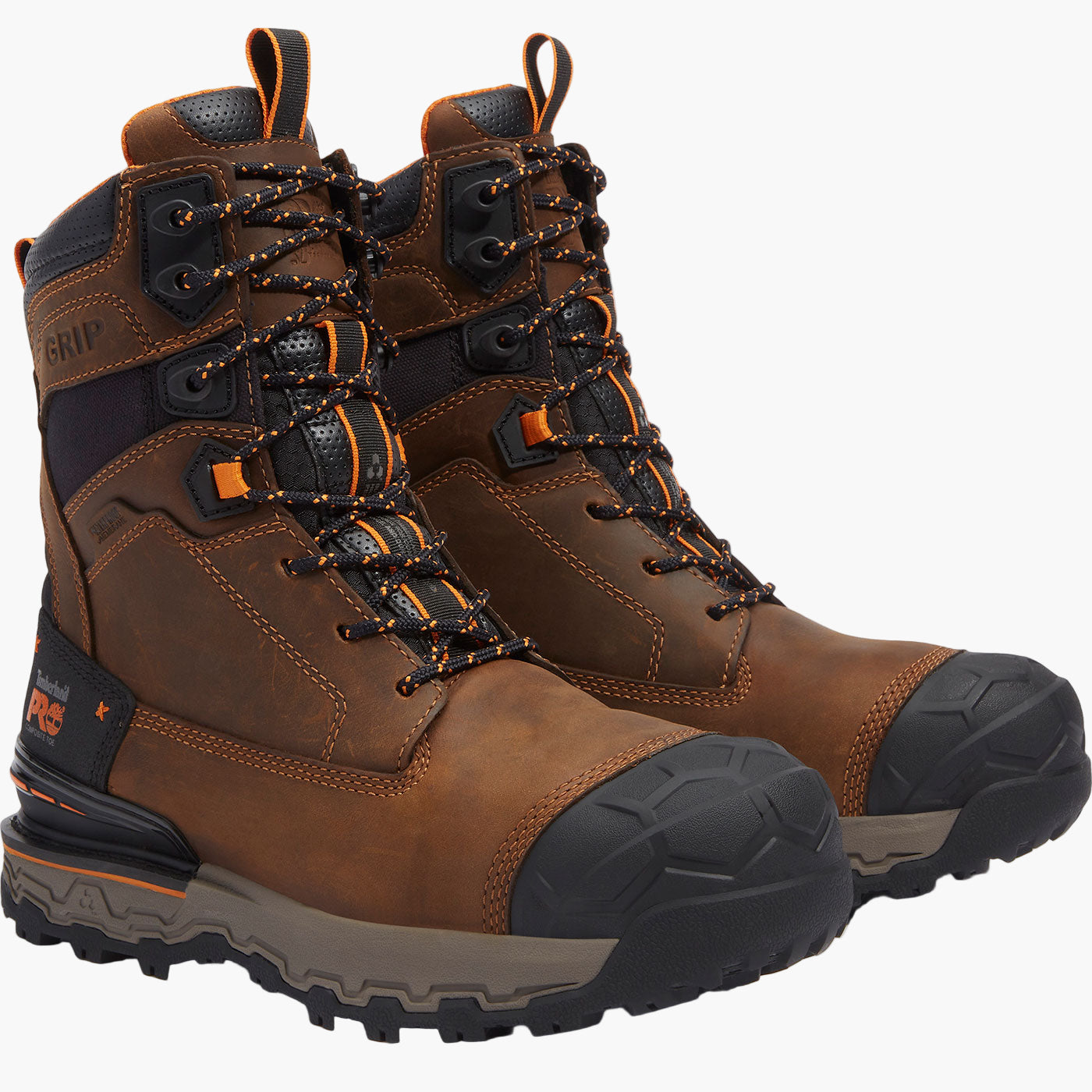 Timberland PRO Boondock Ultralight Men's 8-inch Composite Toe 400G Insulated Waterproof Work Boot