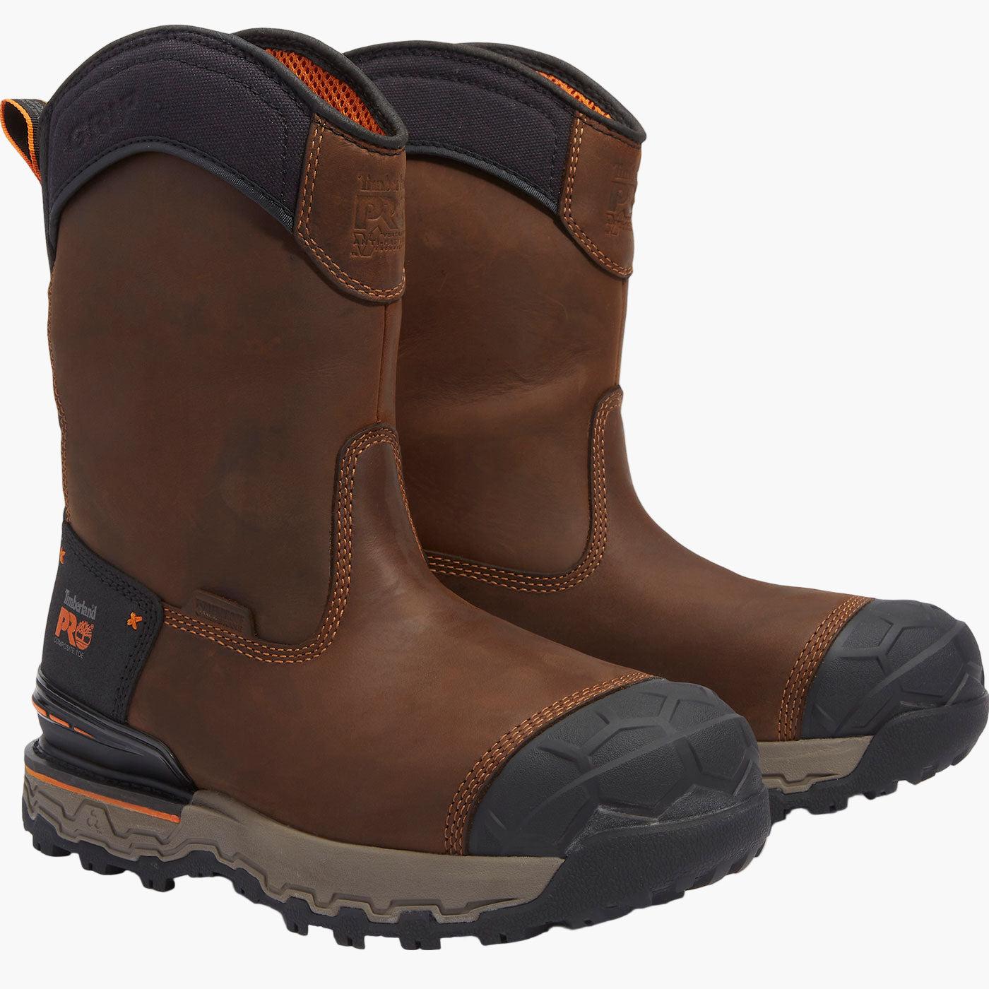 Timberland PRO Boondock Ultralight Men's 10-inch Composite Toe Electrical Hazard Waterproof Pull-On Work Boot