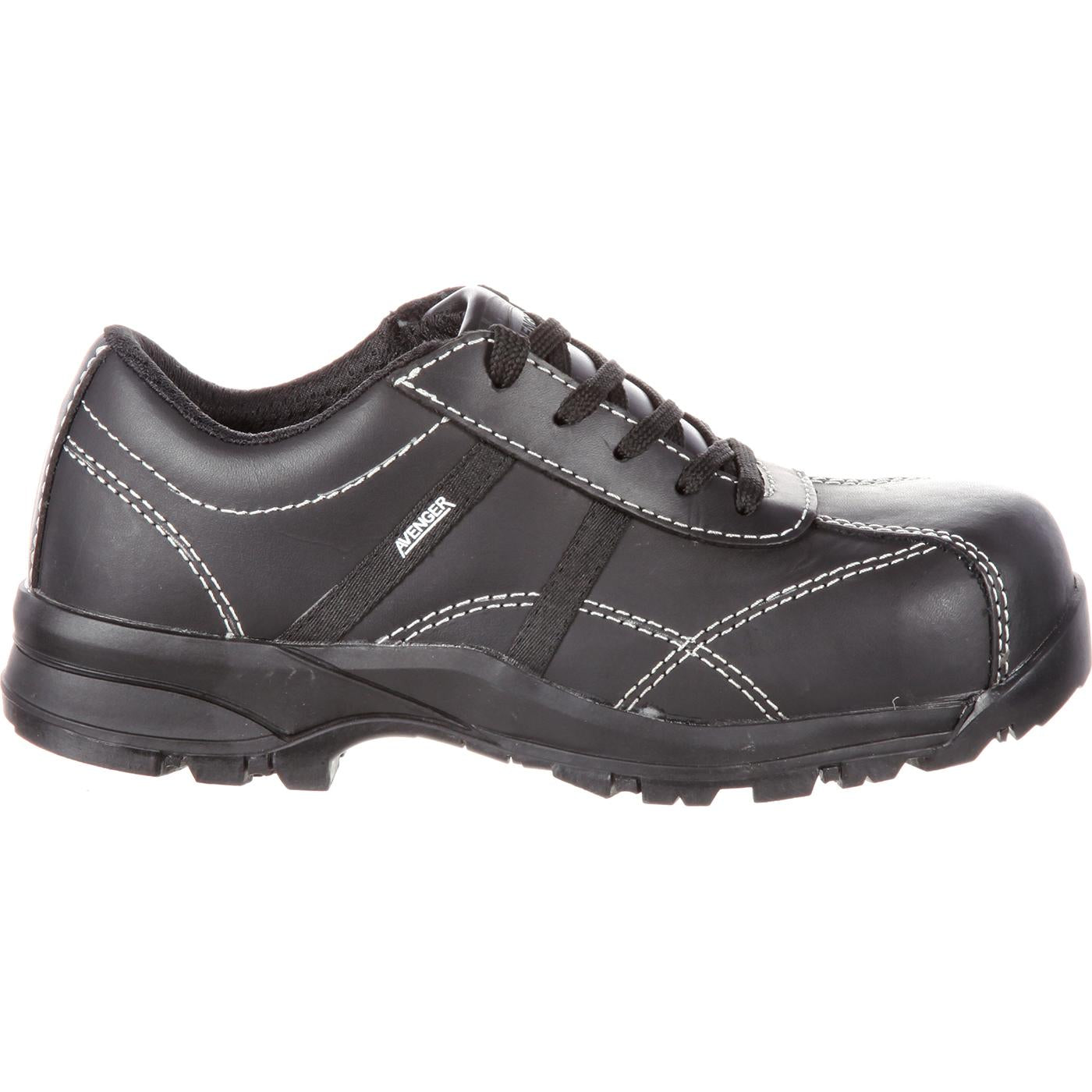 Avenger Women's Composite Toe Work Oxford - profile