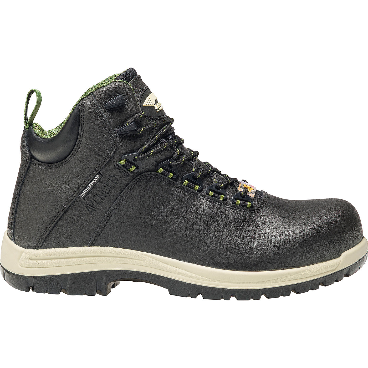 Avenger Breaker Men's Composite Toe Electrical Hazard Puncture-Resistant Waterproof Work Hiker - profile