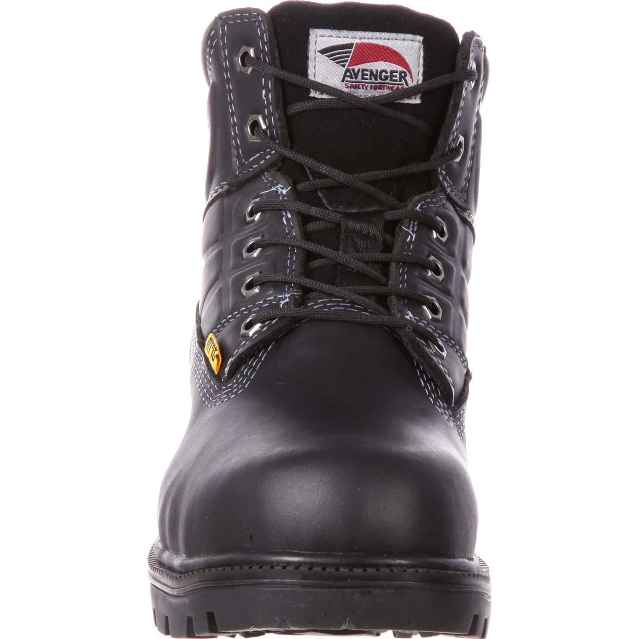 Avenger Steel Toe Internal Met Guard Work Boot - front