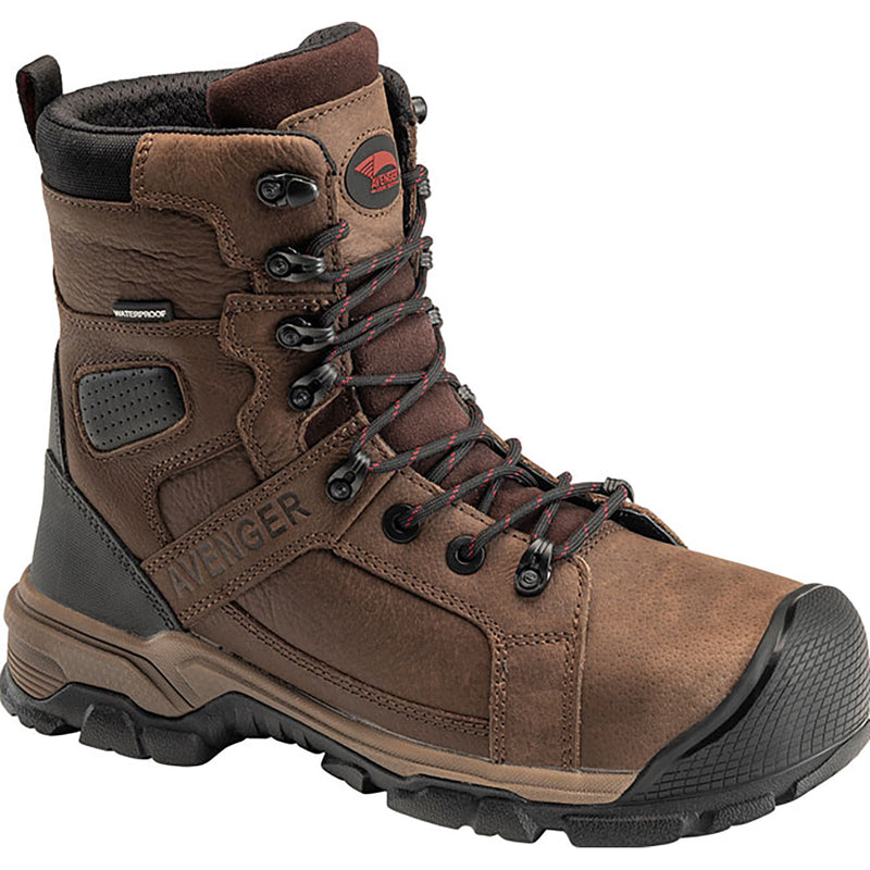 Avenger Ripsaw Men's 8-Inch Aluminum Toe Puncture-Resistant Waterproof Work Boot - main