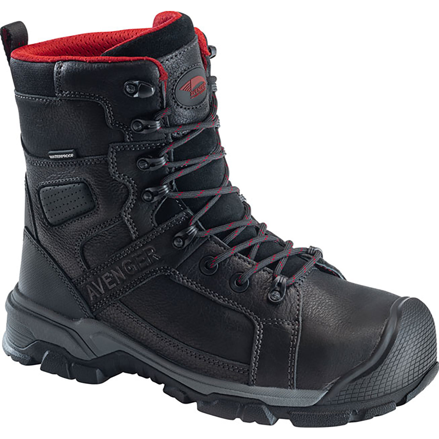 Avenger Ripsaw Men's 8-Inch Aluminum Toe Puncture-Resistant Waterproof Work Boot - profile