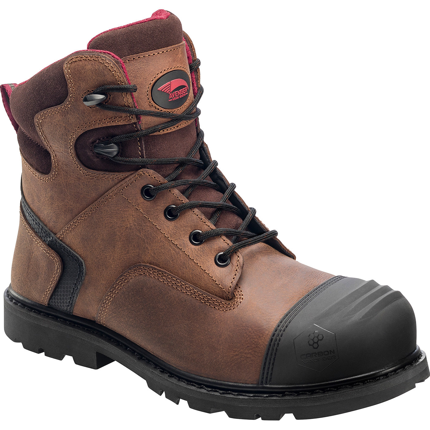 Avenger Hammer Men's Carbon Fiber Toe Electrical Hazard Waterproof Work Boot - main