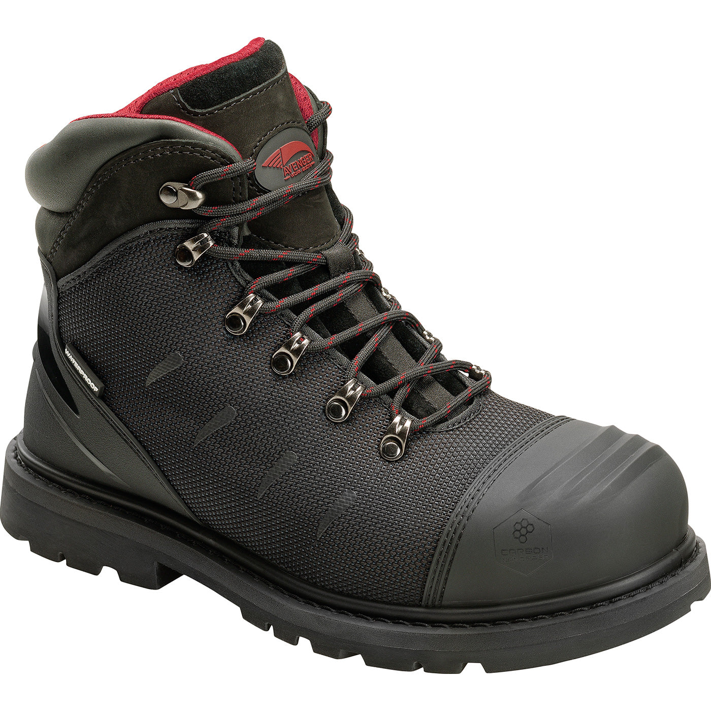 Avenger Hammer A-Max Men's Carbon Fiber Toe Electrical Hazard Puncture-Resistant Waterproof Work Boot - main