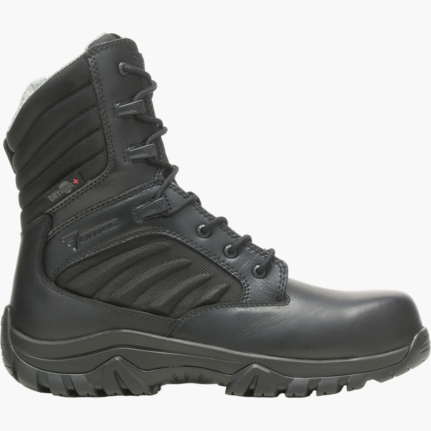 Bates GX X2 Tall Men's 8-inch Carbon Nano Toe Waterproof Zipper Duty Boot