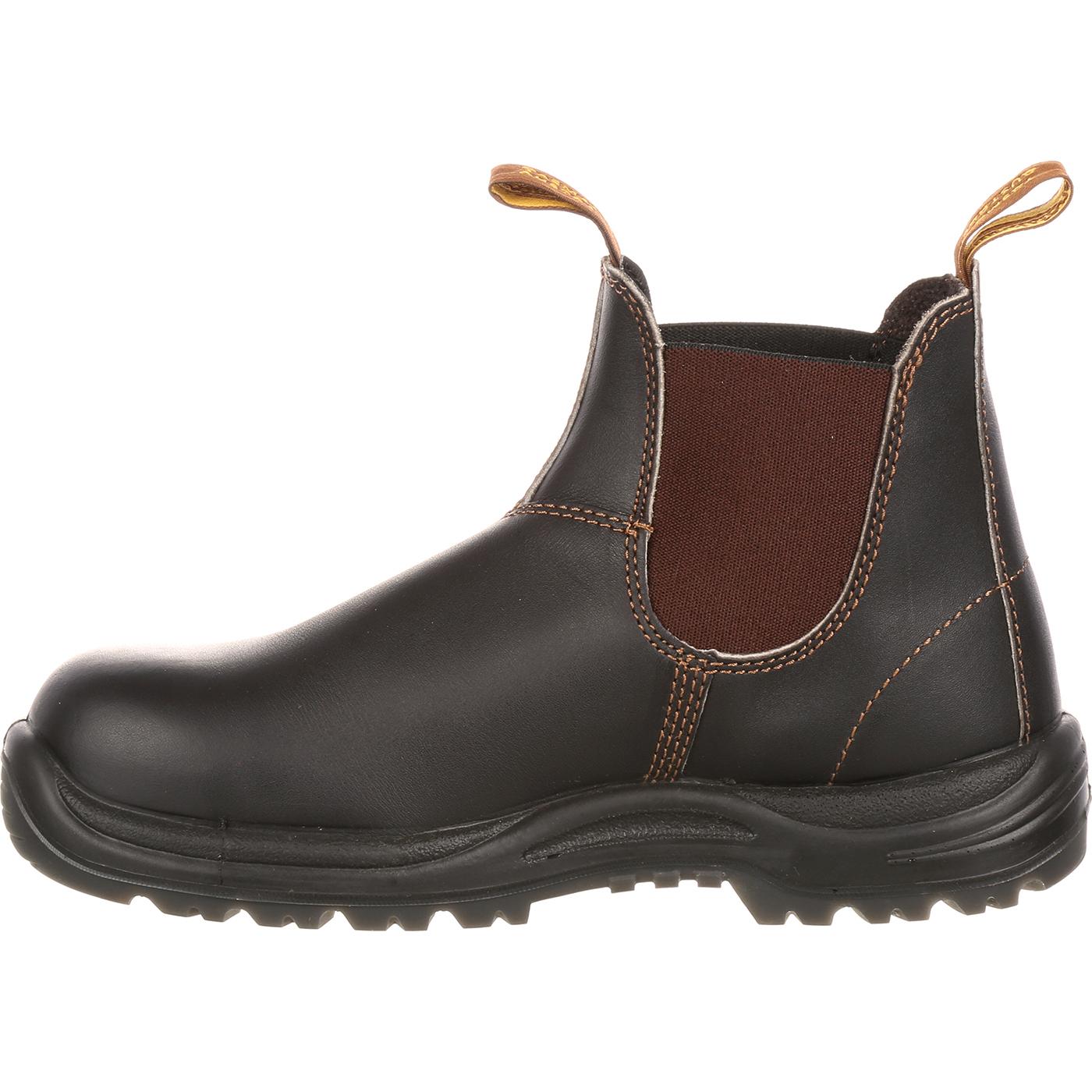 Blundstone Extreme Safety Steel Toe Twin-Gore Slip-On Work Shoe - profile