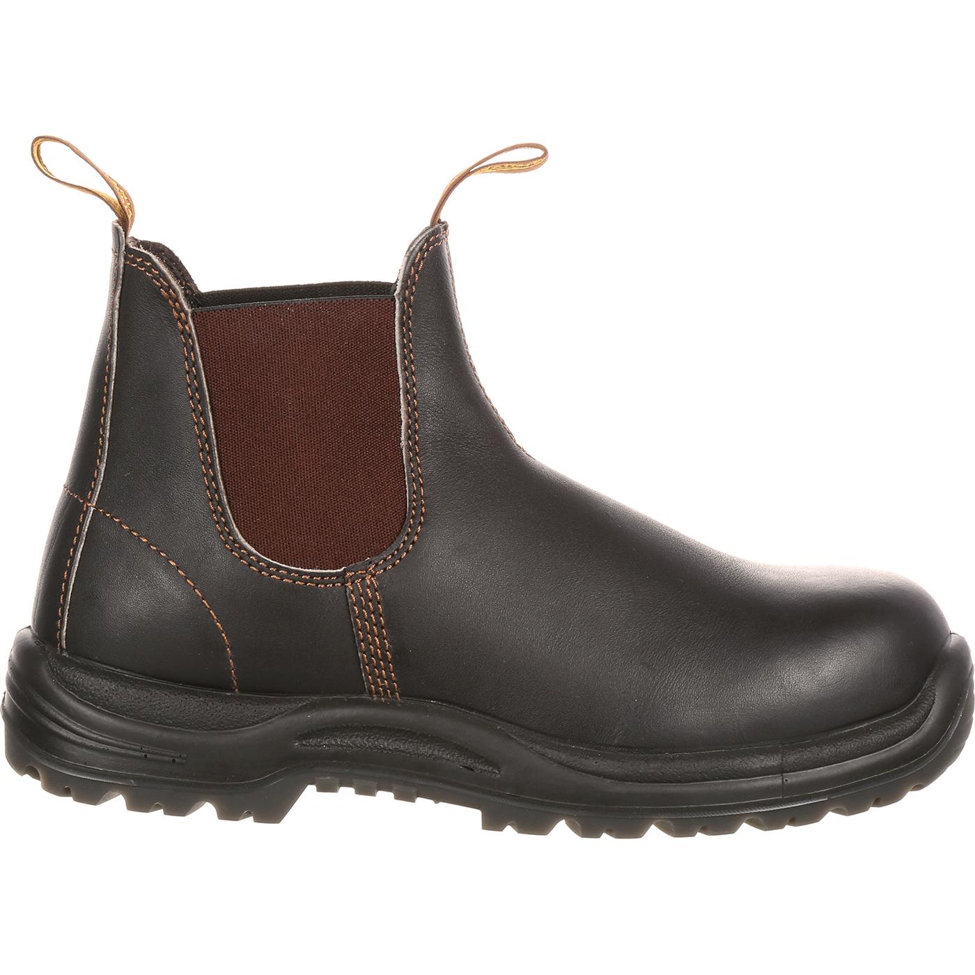 Blundstone Extreme Safety Steel Toe Twin-Gore Slip-On Work Shoe - profile
