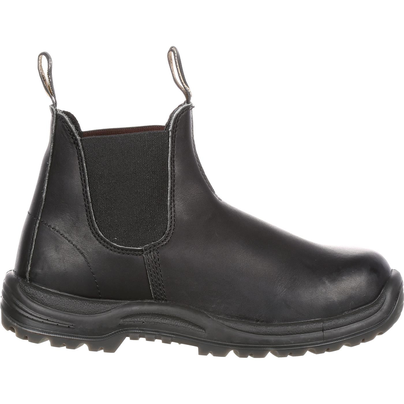 Blundstone Xtreme Safety Steel Toe Puncture-Resistant Twin-Gore Slip-On Work Shoe - profile