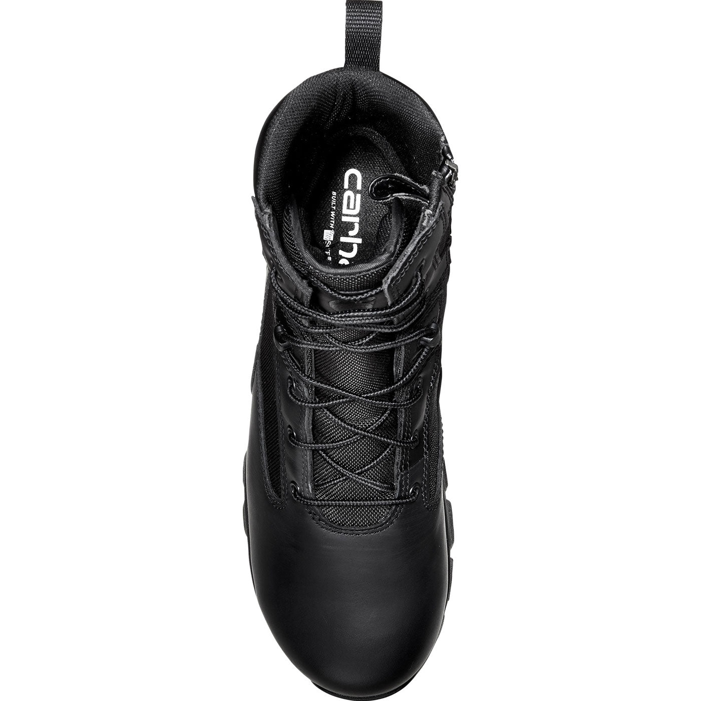 Carhartt Gilmore Men's 8-inch Carbon Nano Toe Electrical Hazard Waterproof Zipper Uniform Boot - birdseye