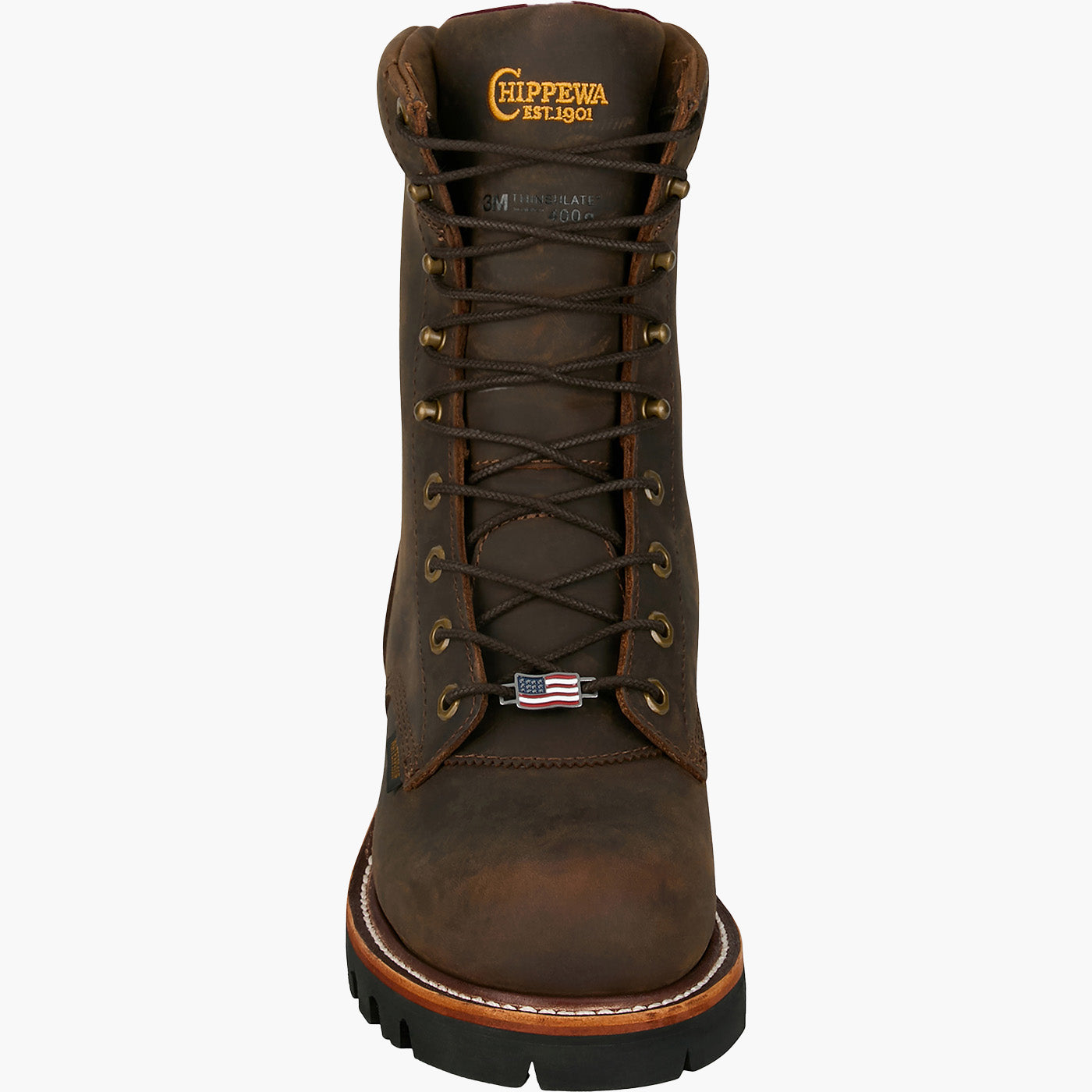 Chippewa Super Logger Men's 9-inch Steel Toe Electrical Hazard Waterproof Insulated Work Boot