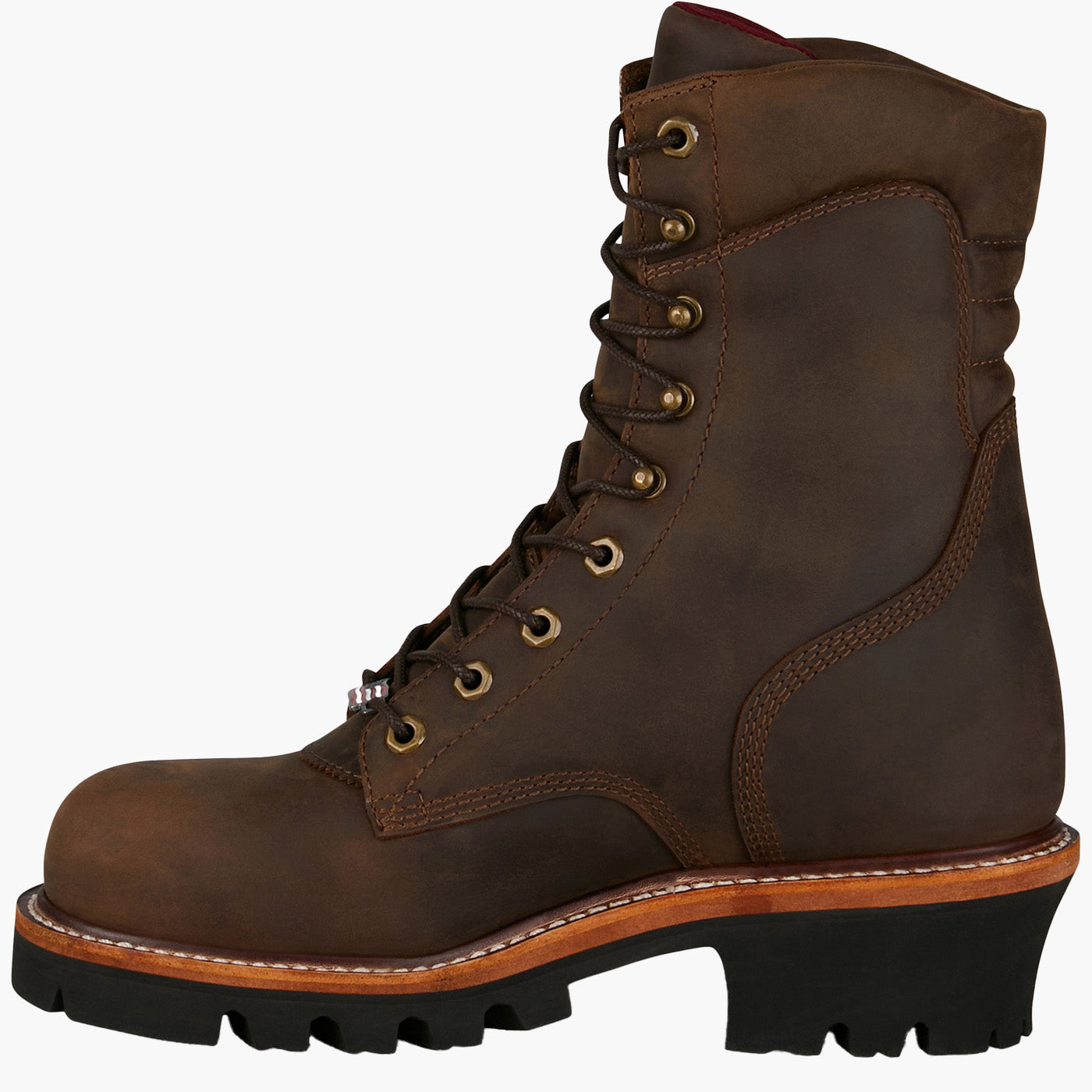 Chippewa Super Logger Men's 9-inch Steel Toe Electrical Hazard Waterproof Work Boot