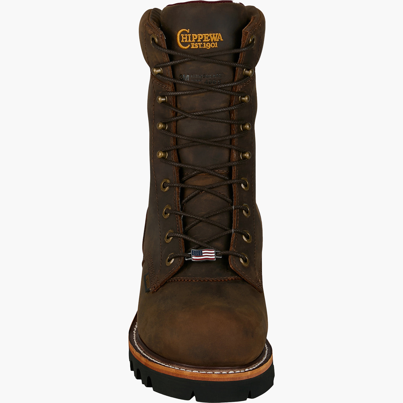 Chippewa Super Logger Men's 9-inch Electrical Hazard Waterproof Insulated Work Boot