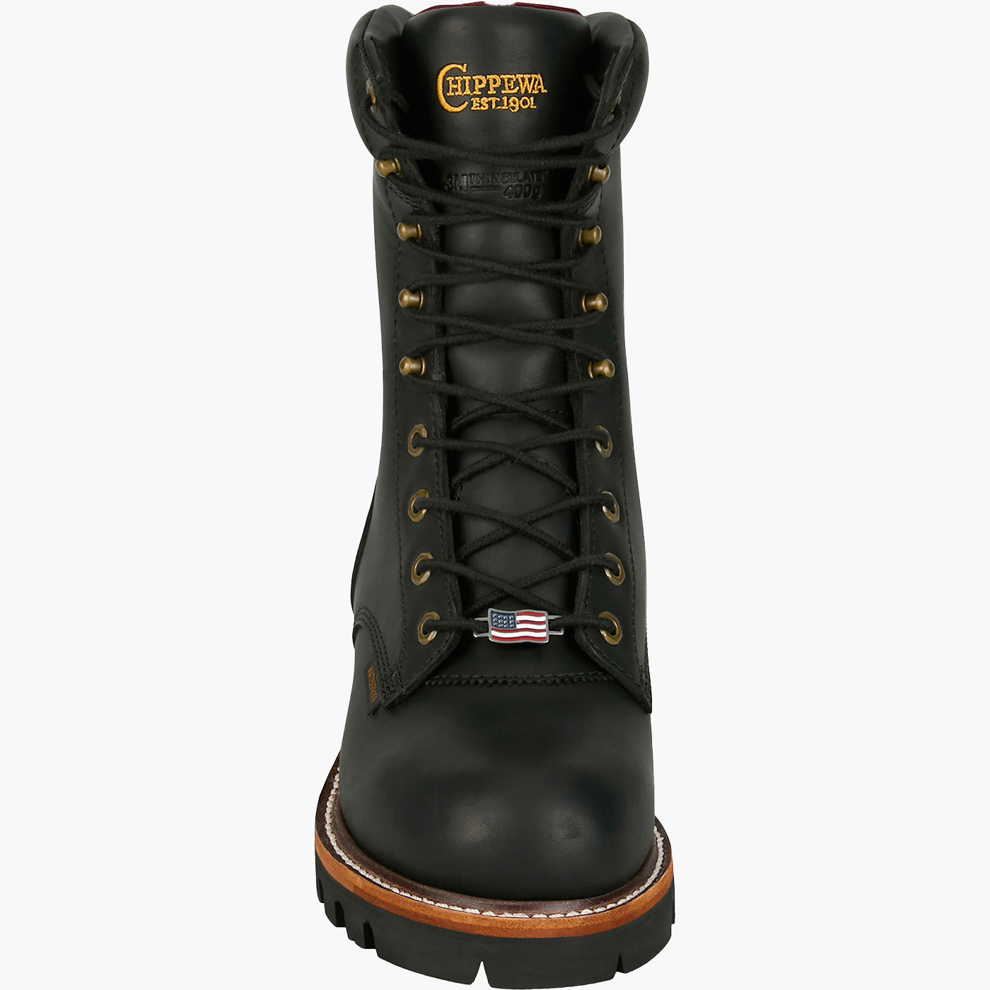 Chippewa Super Logger Men's 9-inch Steel Toe Electrical Hazard Waterproof Insulated Work Boot