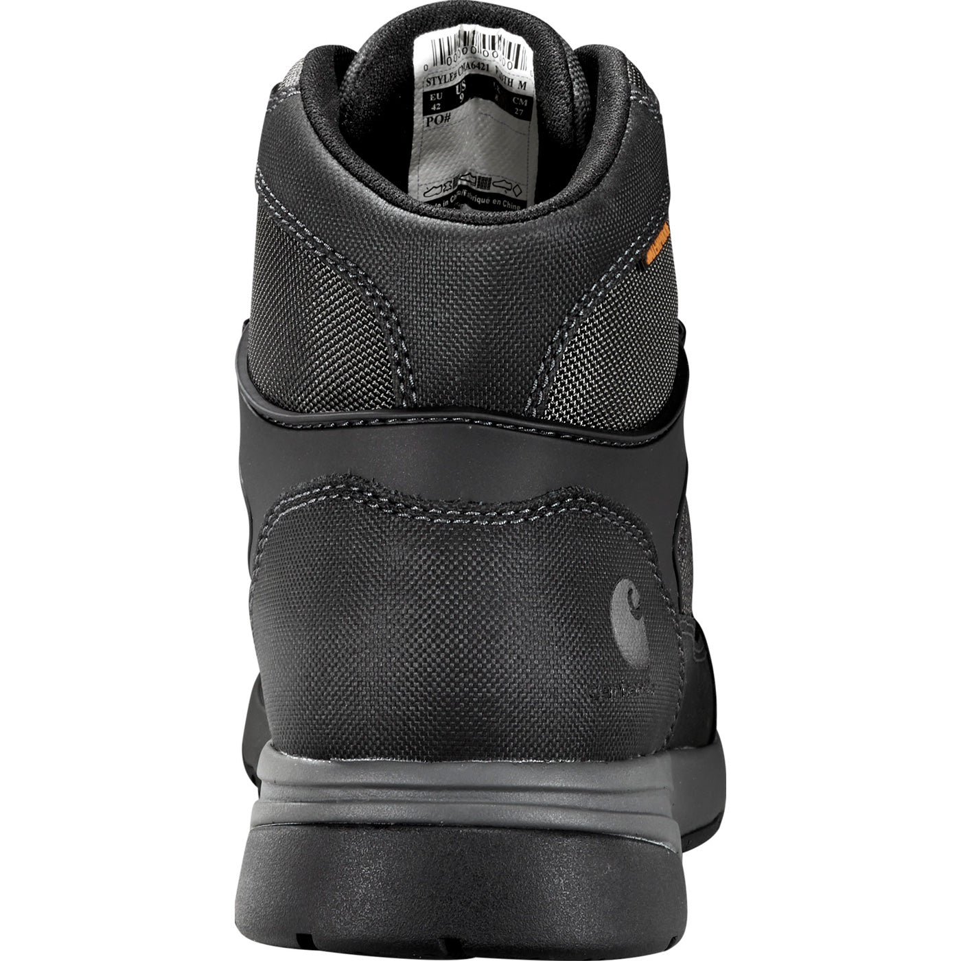 Carhartt Force Men's Carbon Nano Toe Electrical Hazard Waterproof Wedge Work Boot - back