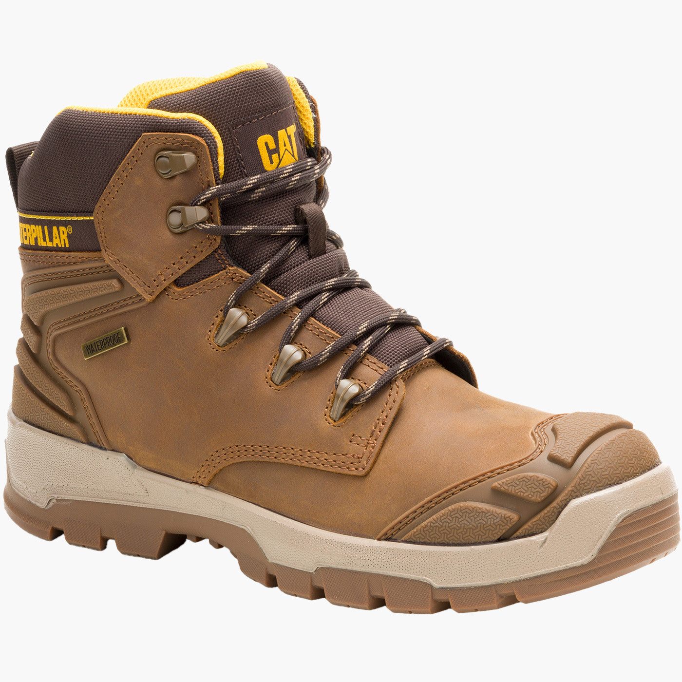 Cat Striver XL Men's 6-inch Steel Toe Electrical Hazard Waterproof Work Boot