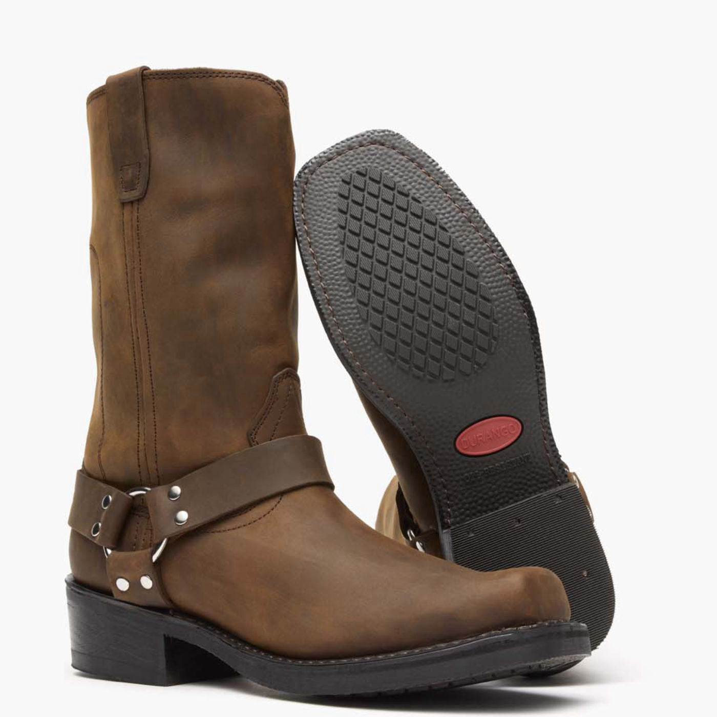 Durango® Brown Harness Boot - outsole