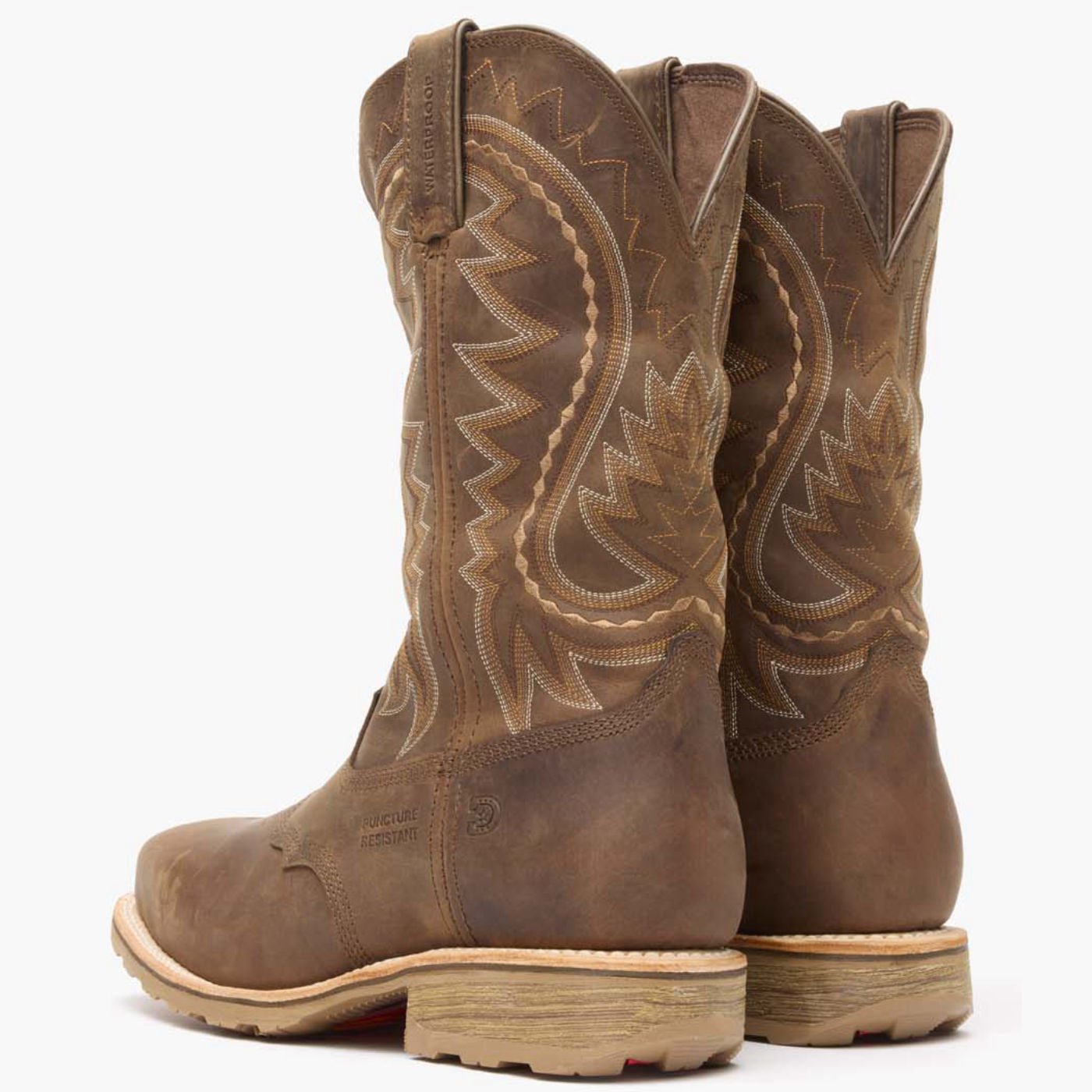 Durango® Maverick Pro Steel Toe Waterproof Western Work Boot - back