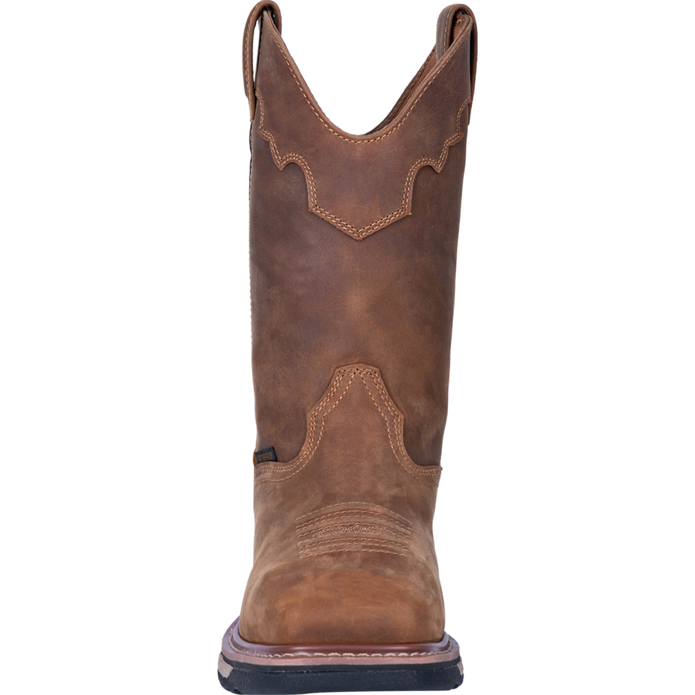 Dan Post Blayde Men's Steel Toe Electrical Hazard Waterproof Western Pull-on Work Boot - front