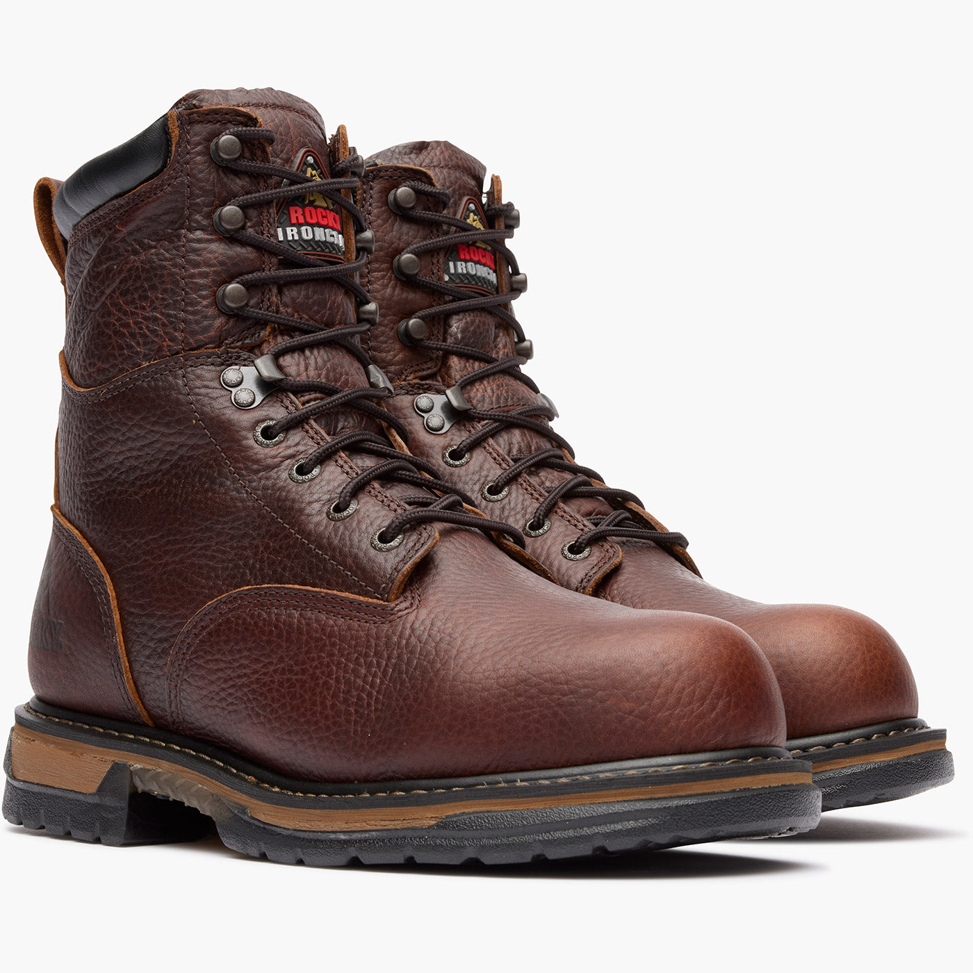 Rocky IronClad Steel Toe Waterproof Work Boot - doublequarter