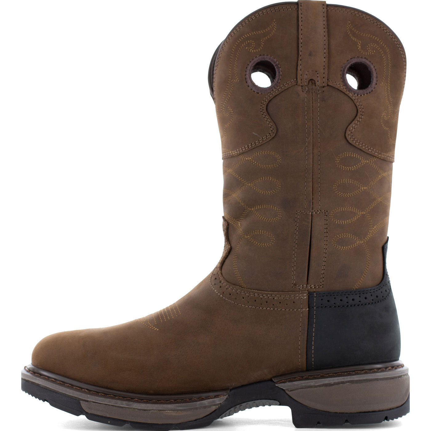 Frye Supply Men's Internal Metatarsal Steel Toe Electrical Hazard Western Work Boot - profile