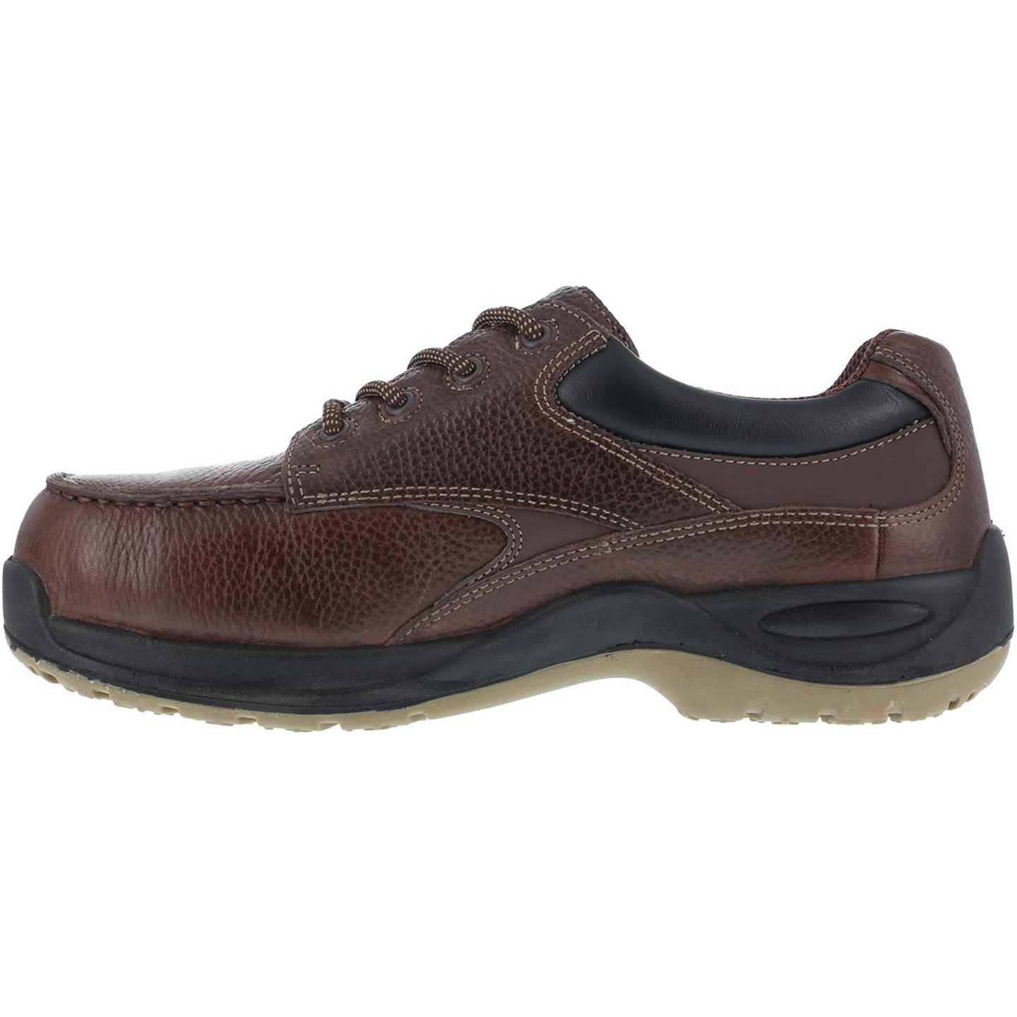 Florsheim Work Rambler Creek Composite Toe Static-Dissipative Work Casual Moc Toe Oxford - profile