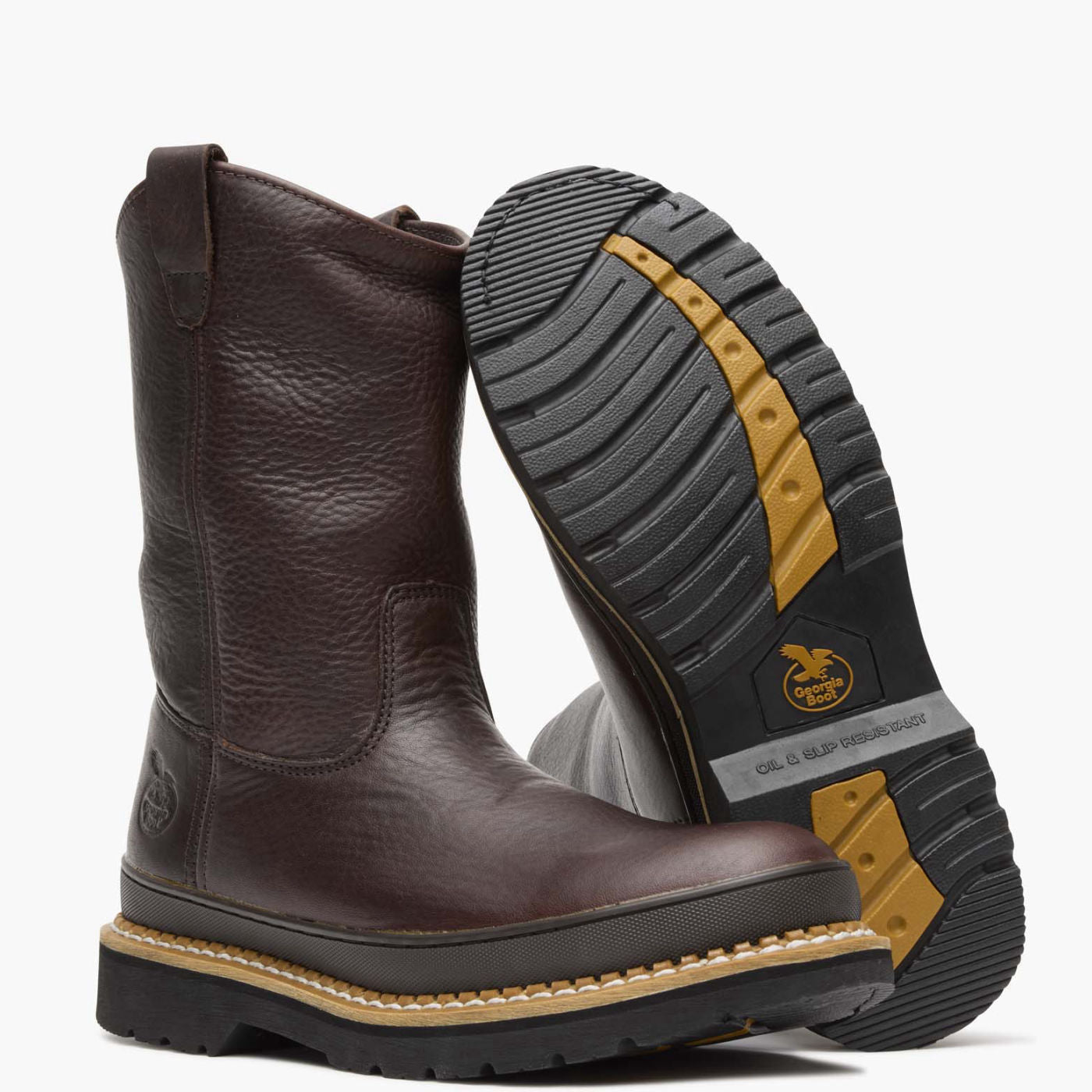 Georgia Giant Steel Toe Pull-On Work Boots – Lehigh Safety Shoes