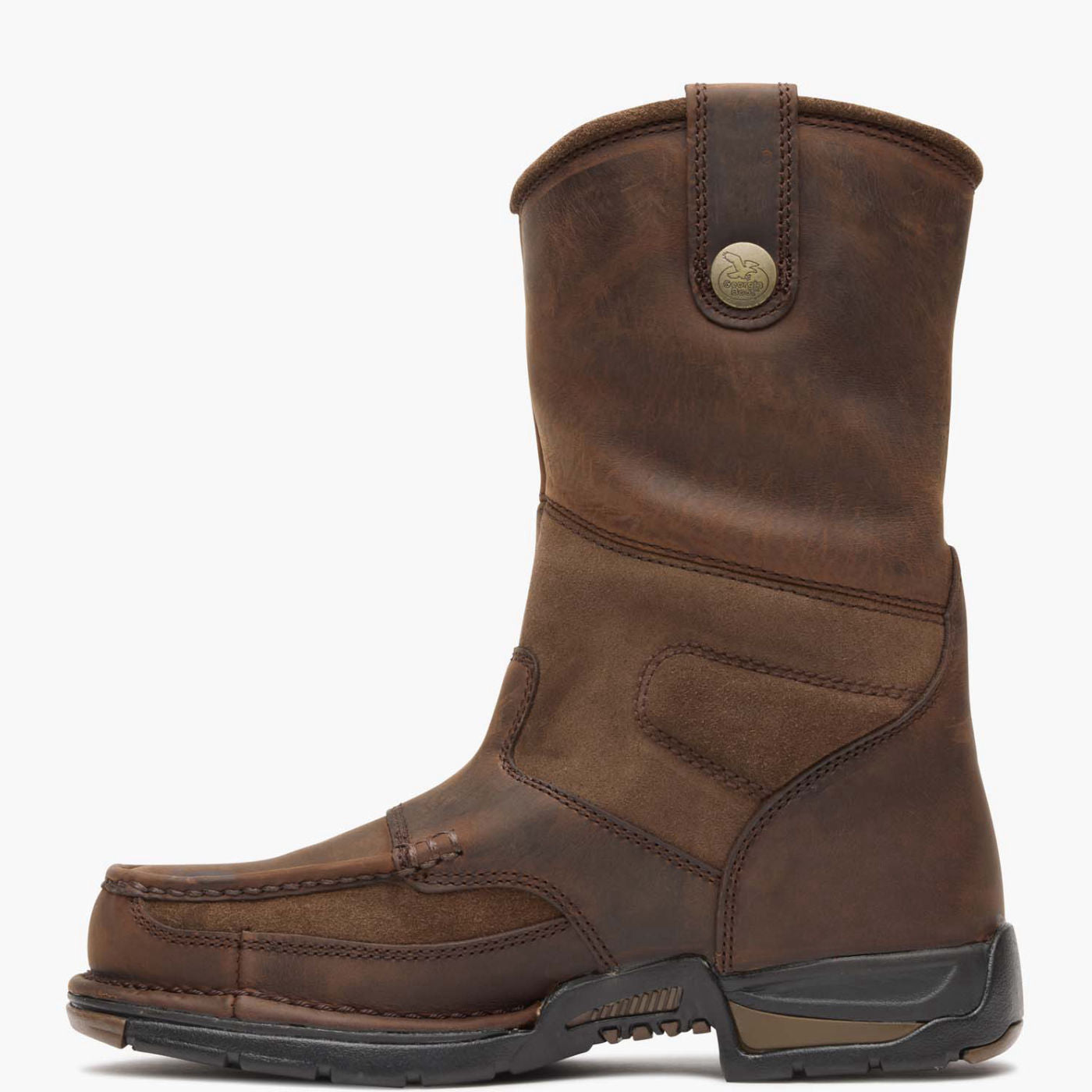 Georgia Athens Steel Toe Waterproof Wellington - profile