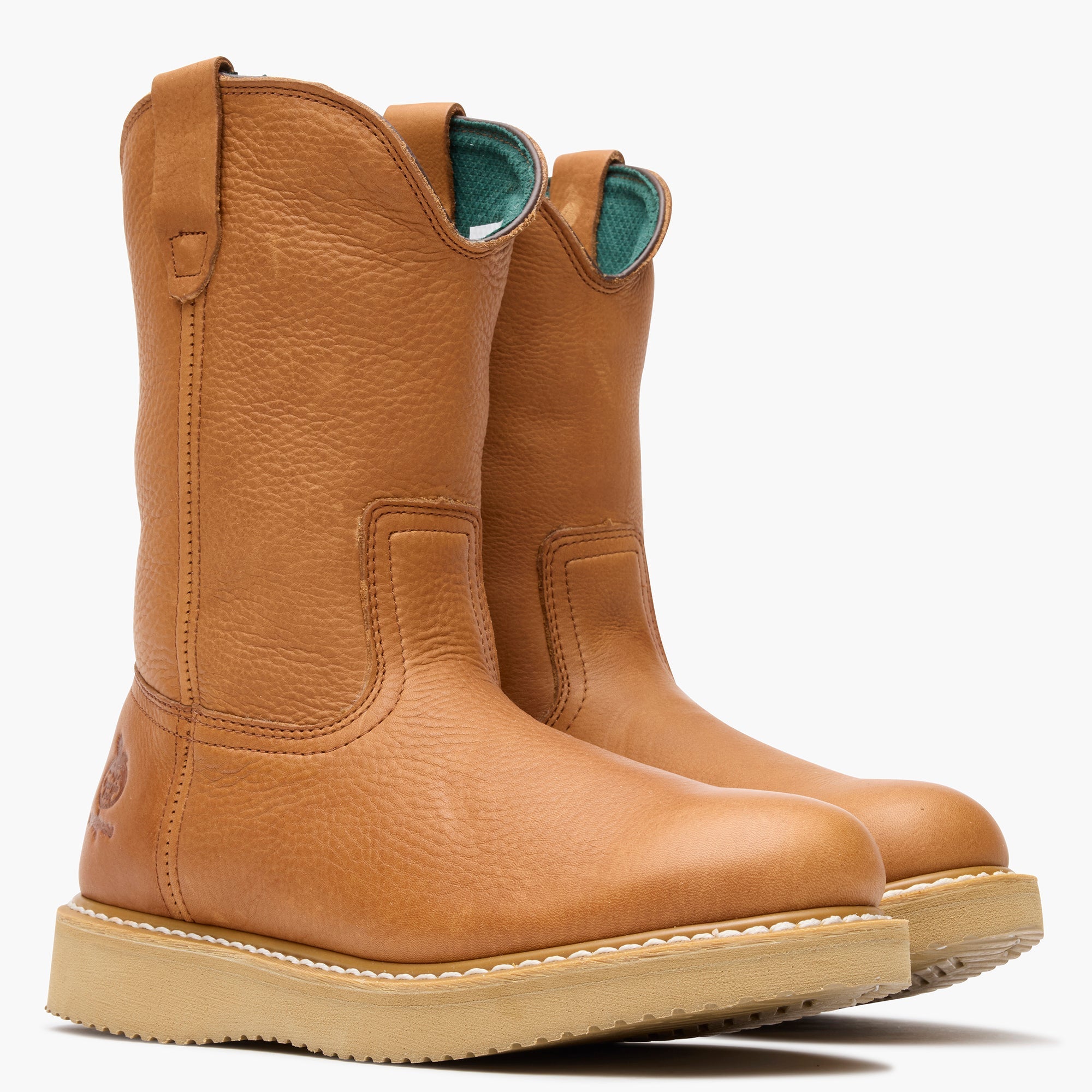 Georgia Boot Wedge Steel Toe Pull On Work Boot