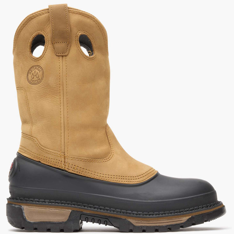 Georgia Boot Muddog Steel Toe Waterproof Wellington - profile