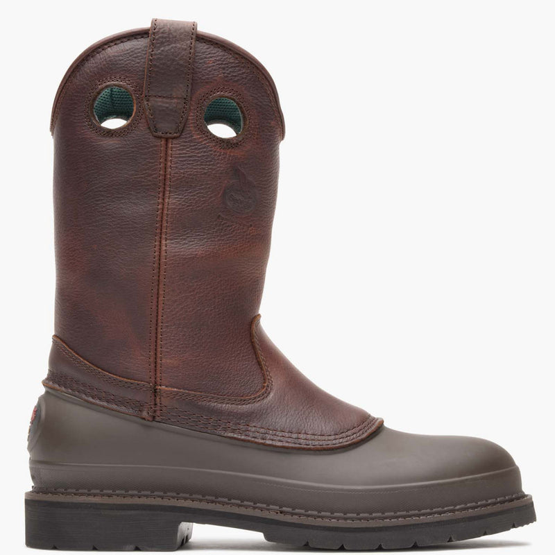 Georgia Boot Muddog Steel Toe Wellington Work Boot - profile