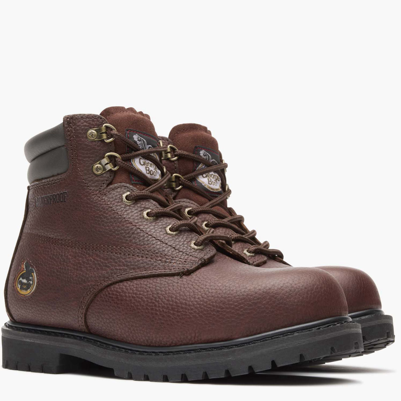 Georgia Boot Oiler Steel Toe Waterproof Work Boot - 12