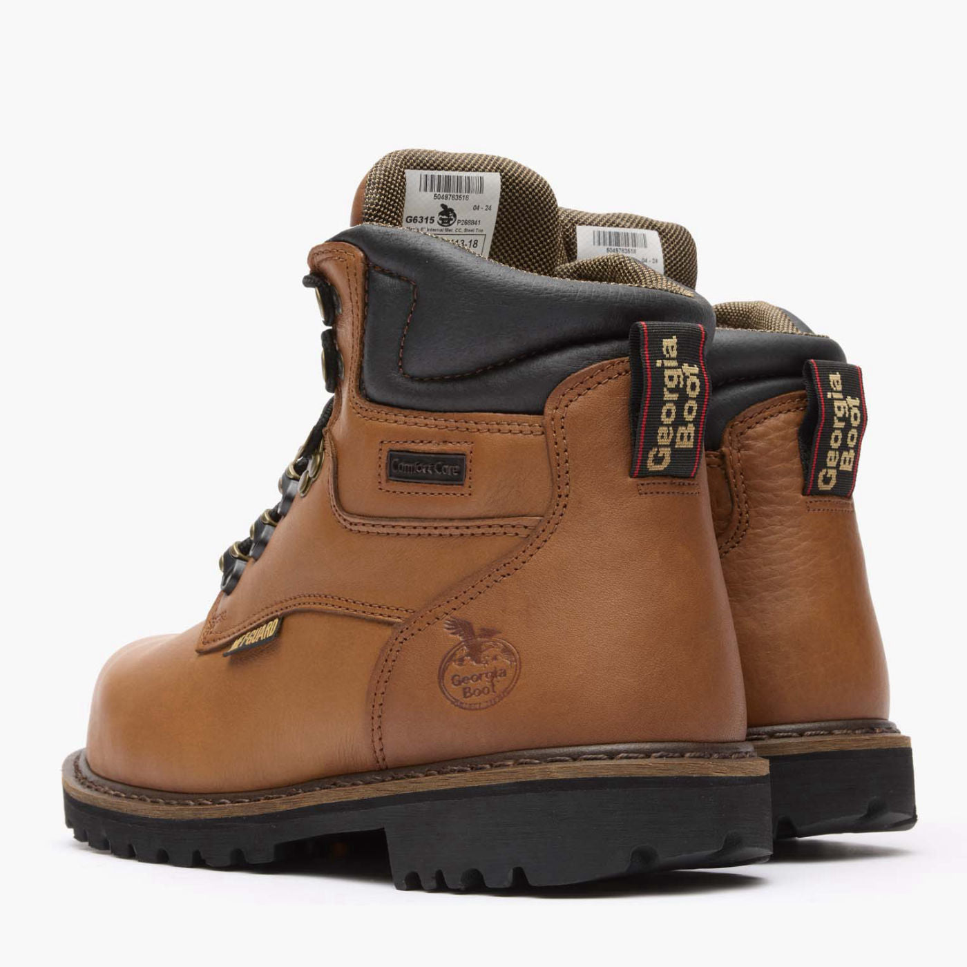 Georgia Boot Hammer Internal Metatarsal Steel Toe Work Boot - back