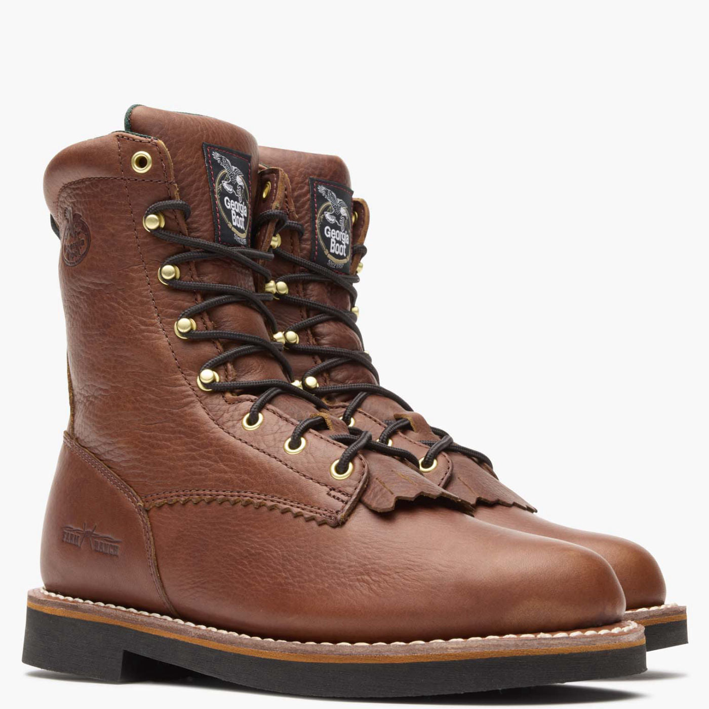 Georgia Boot Farm and Ranch Lacer Work Boot - 12