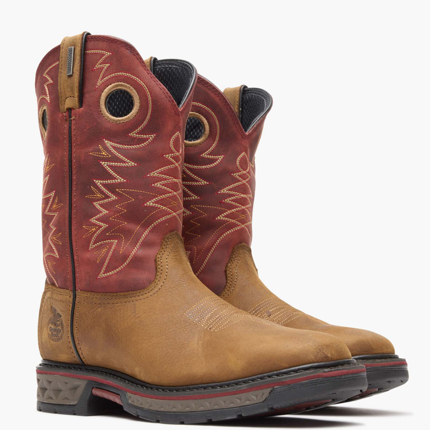 Georgia Boot Carbo-Tec Waterproof Pull-on Boot - 12