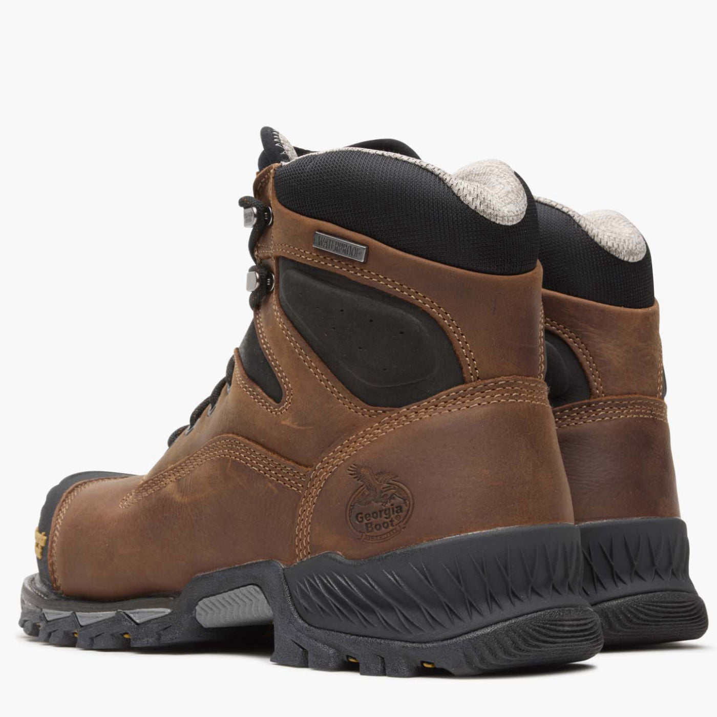 Georgia Boot Rumbler Composite Toe Waterproof Work Boot - back