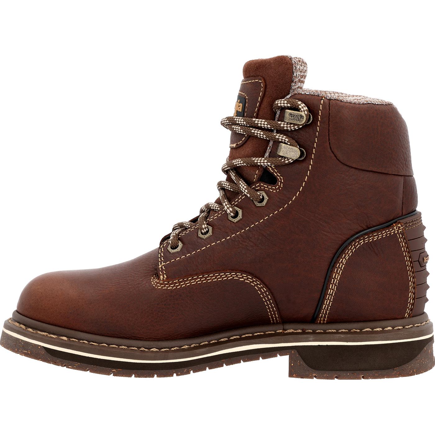Georgia Boot AMP LT Edge Women's Alloy Toe Waterproof Work Boot - profile