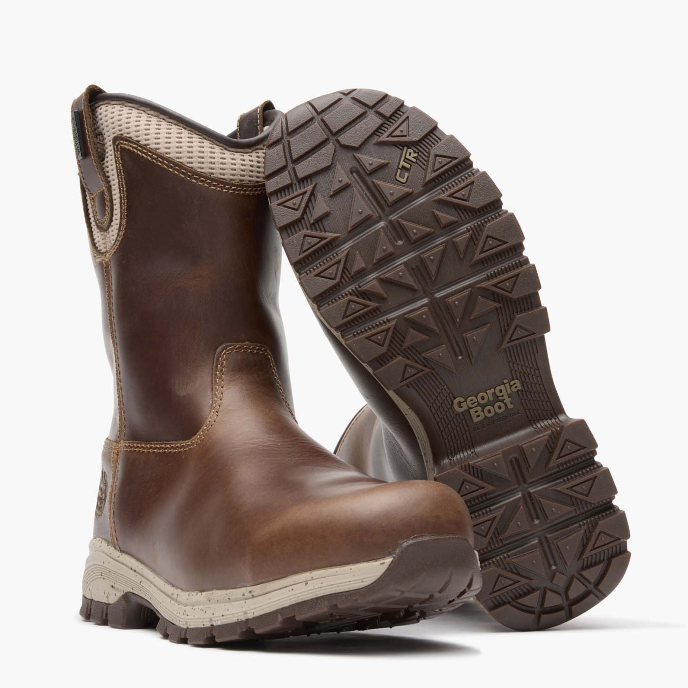 Georgia Boot Eagle Trail Women's Pull-On Work Boot - outsole