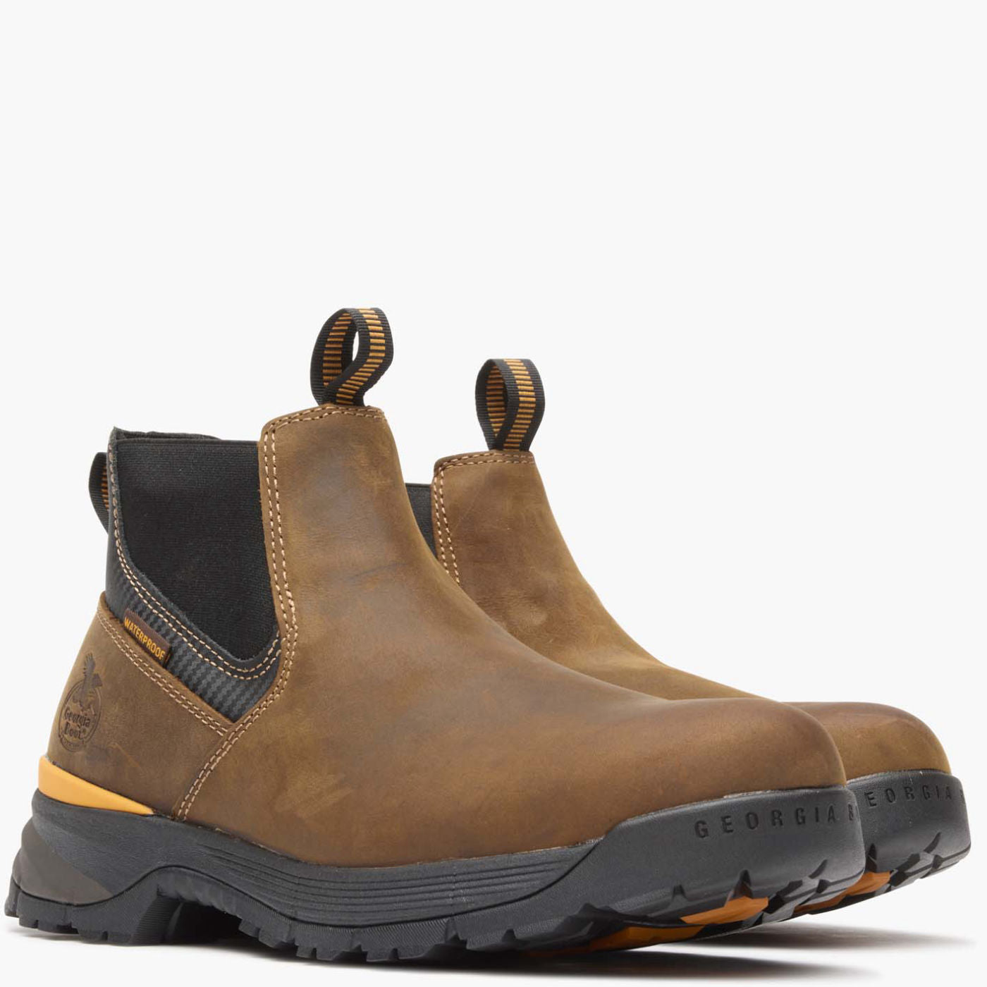 Georgia Boot TBD Waterproof Chelsea Work Boot - 12