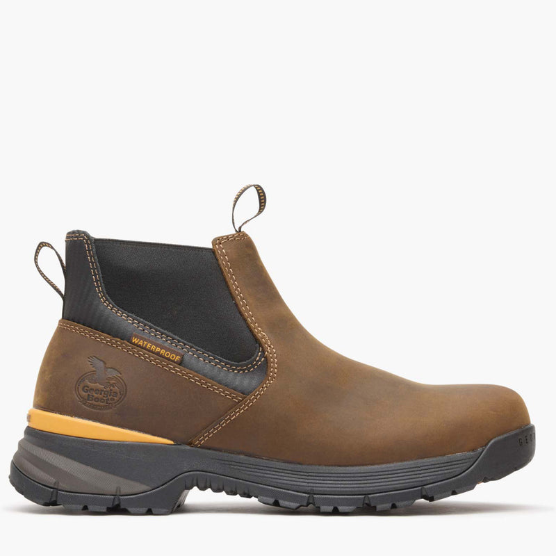 Georgia Boot TBD Waterproof Chelsea Work Boot - profile