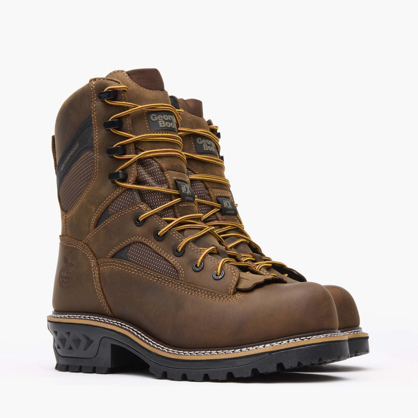 Georgia Boot LTX Logger Composite Toe Waterproof Work Boot - 12