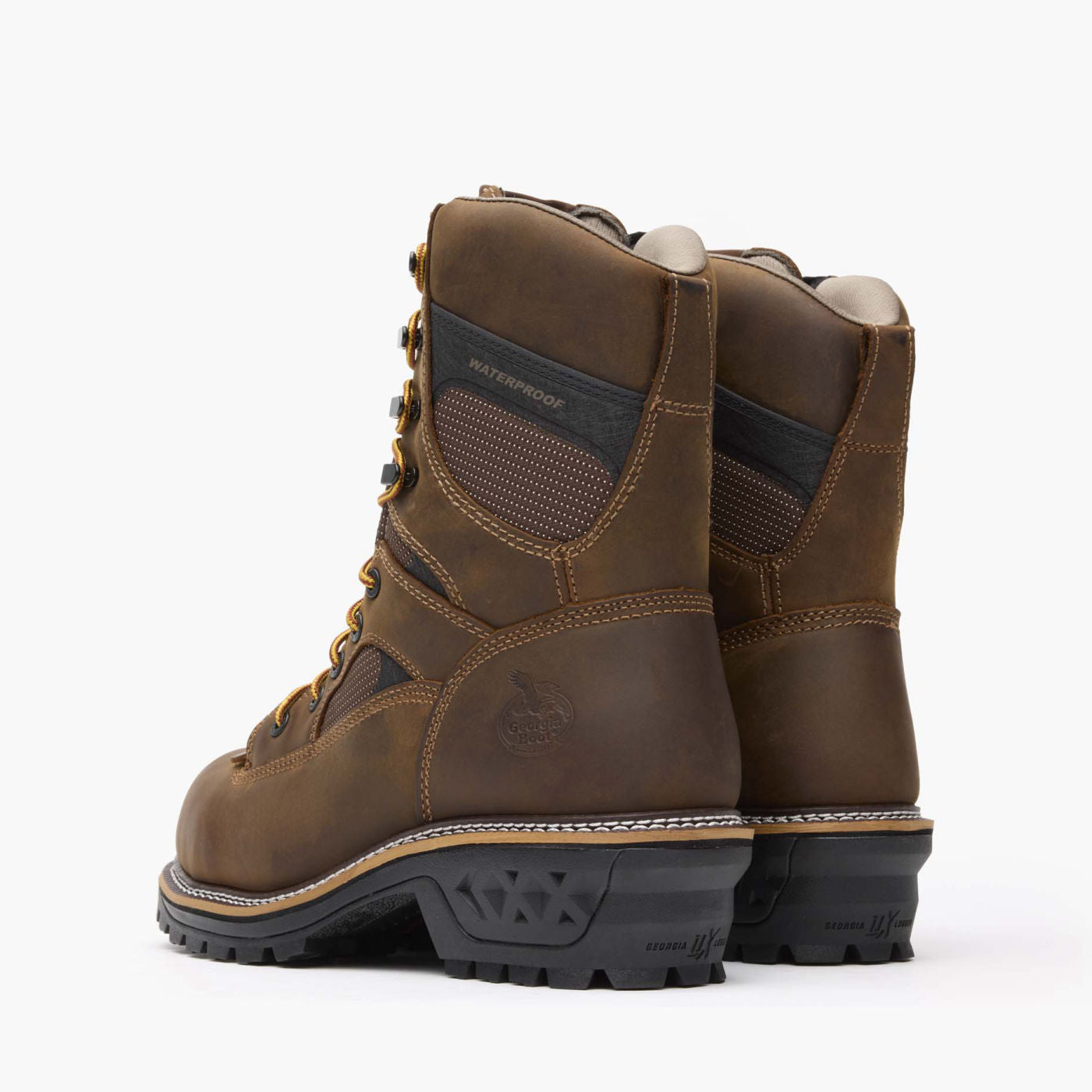 Georgia Boot LTX Logger Composite Toe Waterproof Work Boot - back