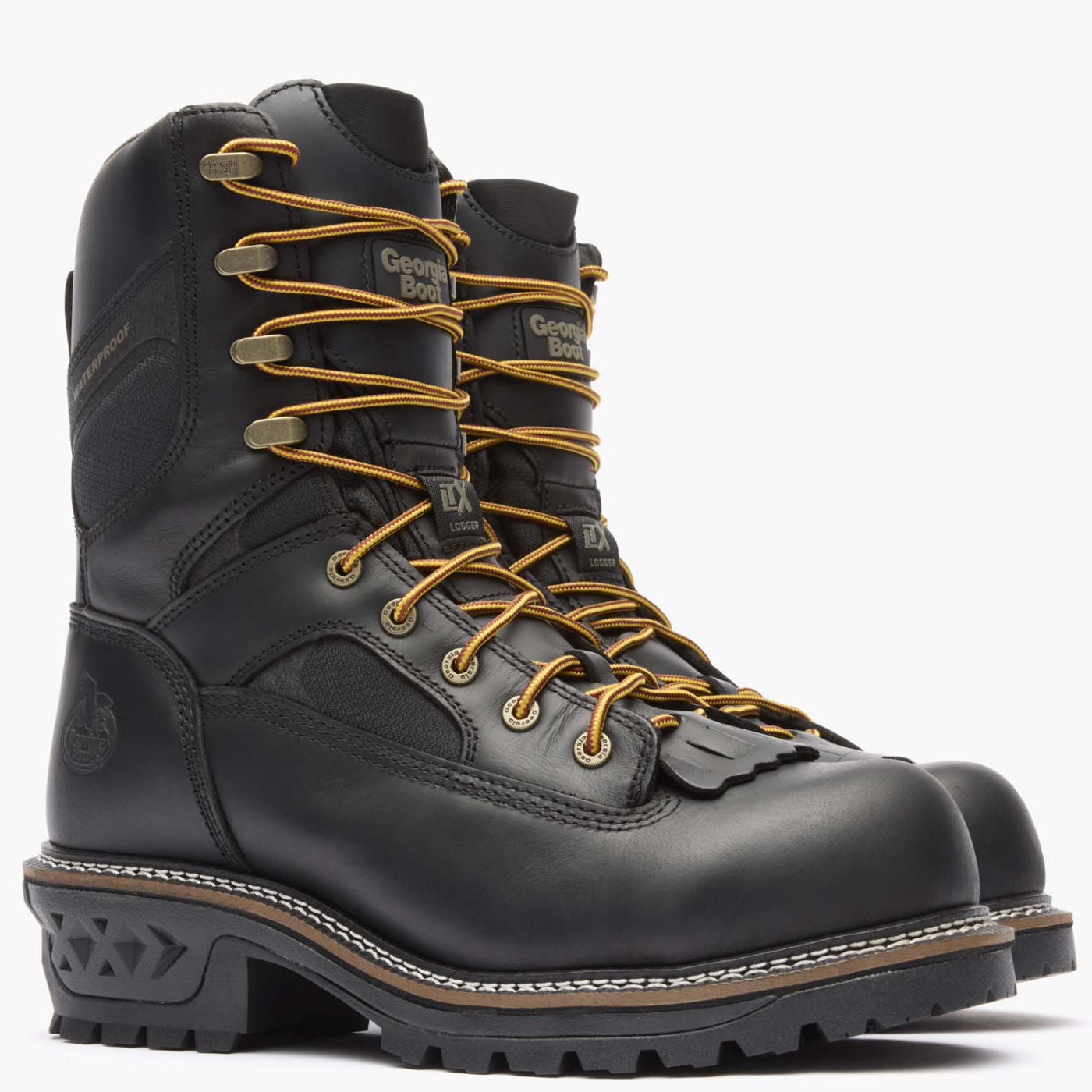 Georgia Boot LTX Logger Composite Toe Waterproof Work Boot - 12