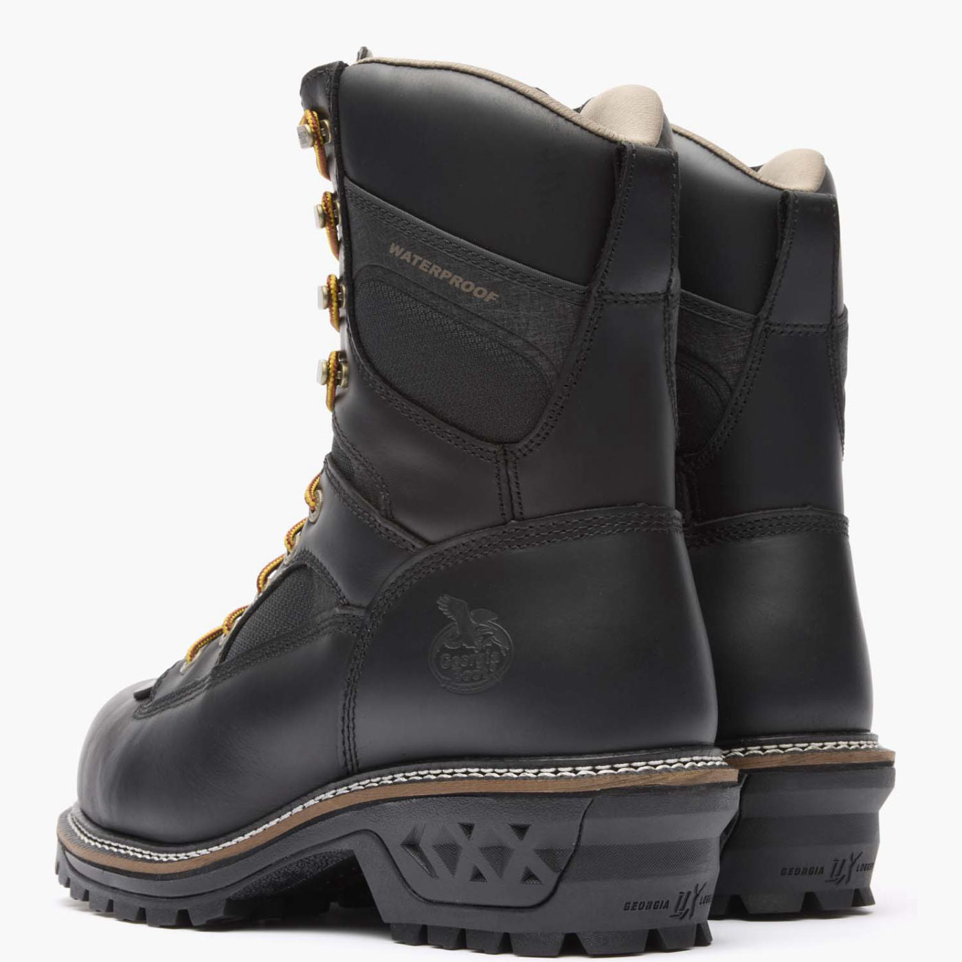 Georgia Boot LTX Logger Composite Toe Waterproof Work Boot - back