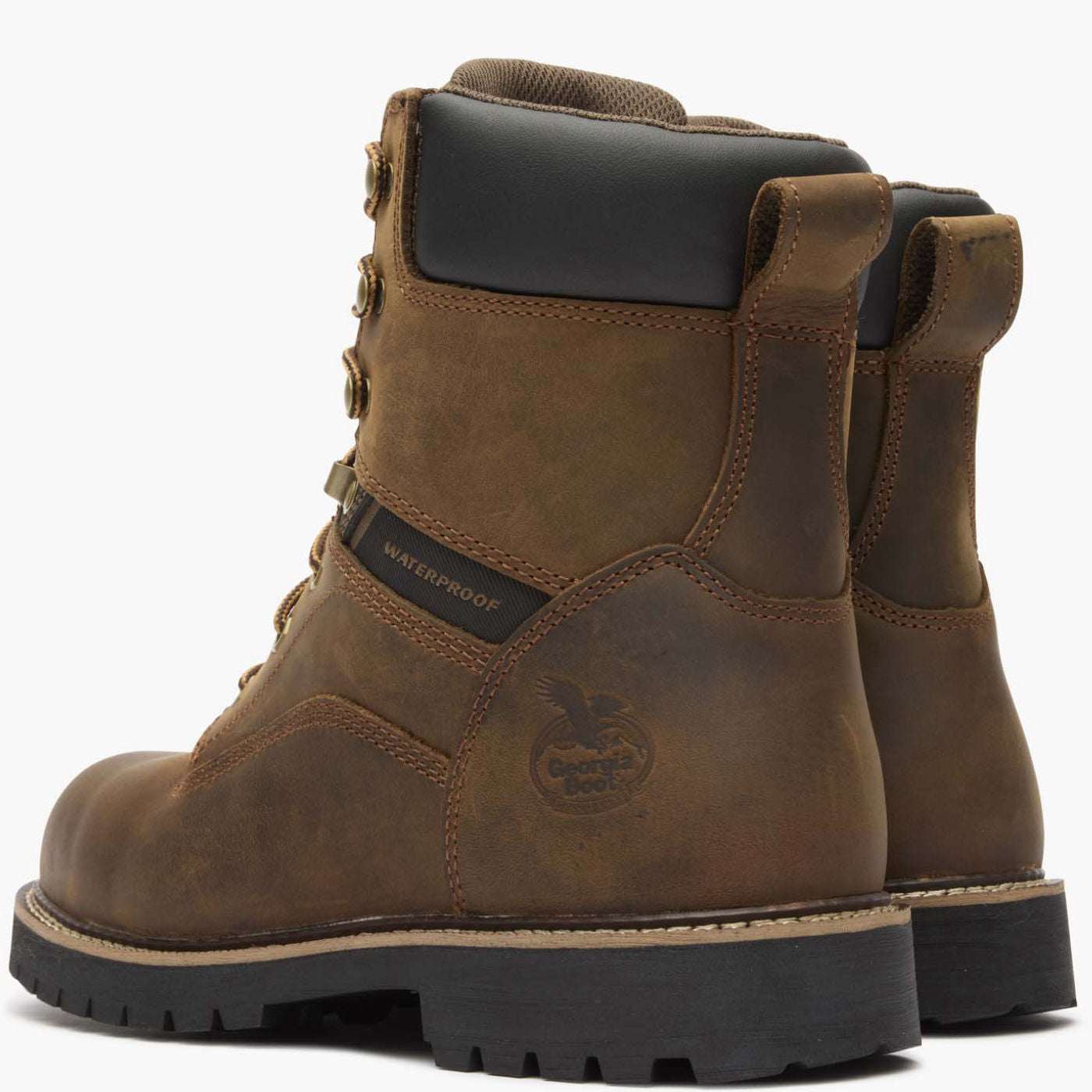 Georgia Boot Core 37 Steel Toe Waterproof Work Boot - back
