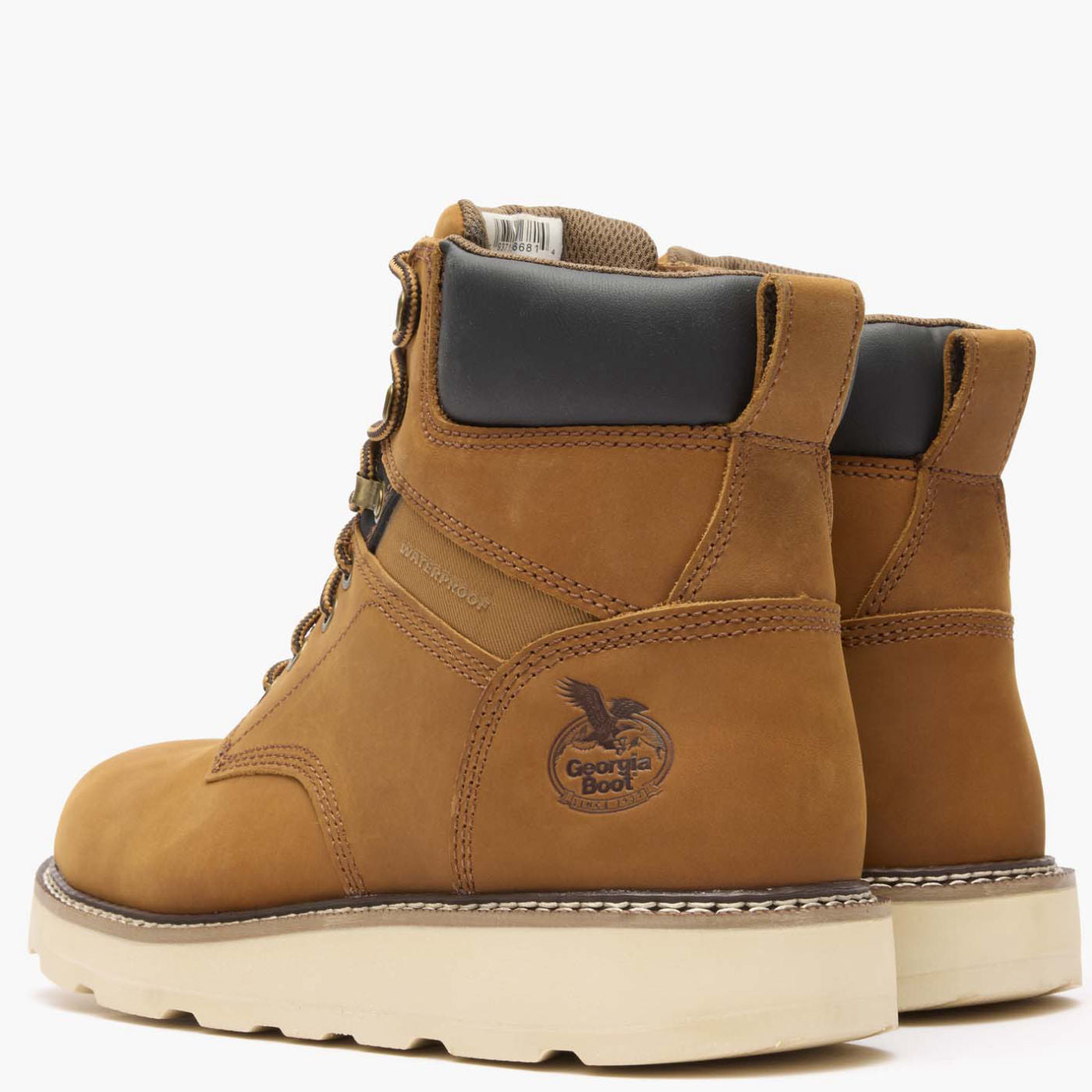 Georgia Boot Core 37 Wedge Steel Toe Waterproof Work Boot - back