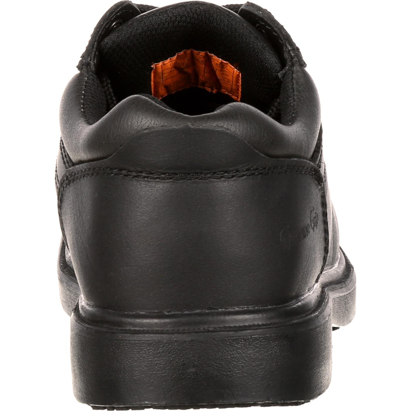 Genuine Grip Women's Slip-Resistant Steel Toe Oxford - back