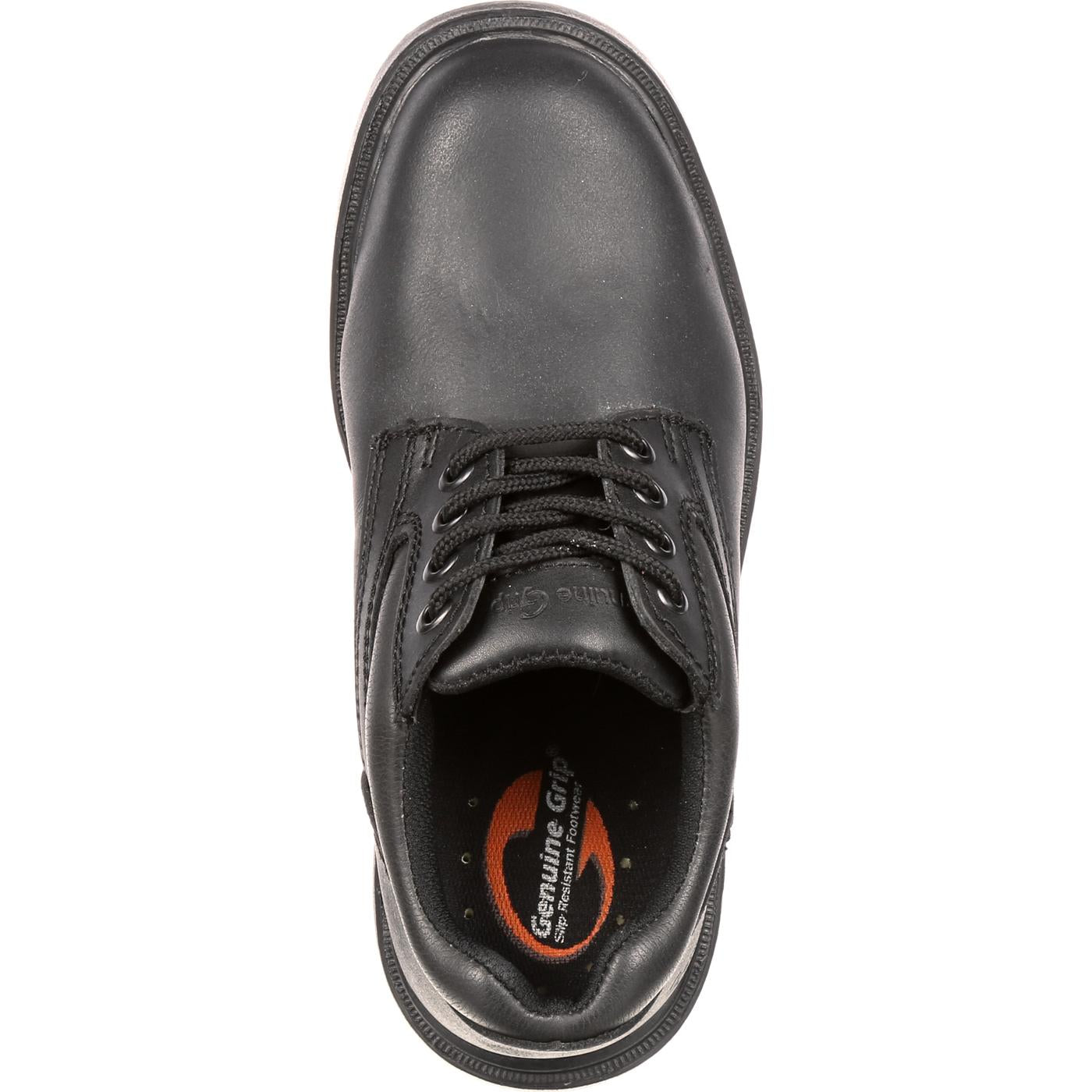 Genuine Grip Women's Slip-Resistant Steel Toe Oxford - birdseye